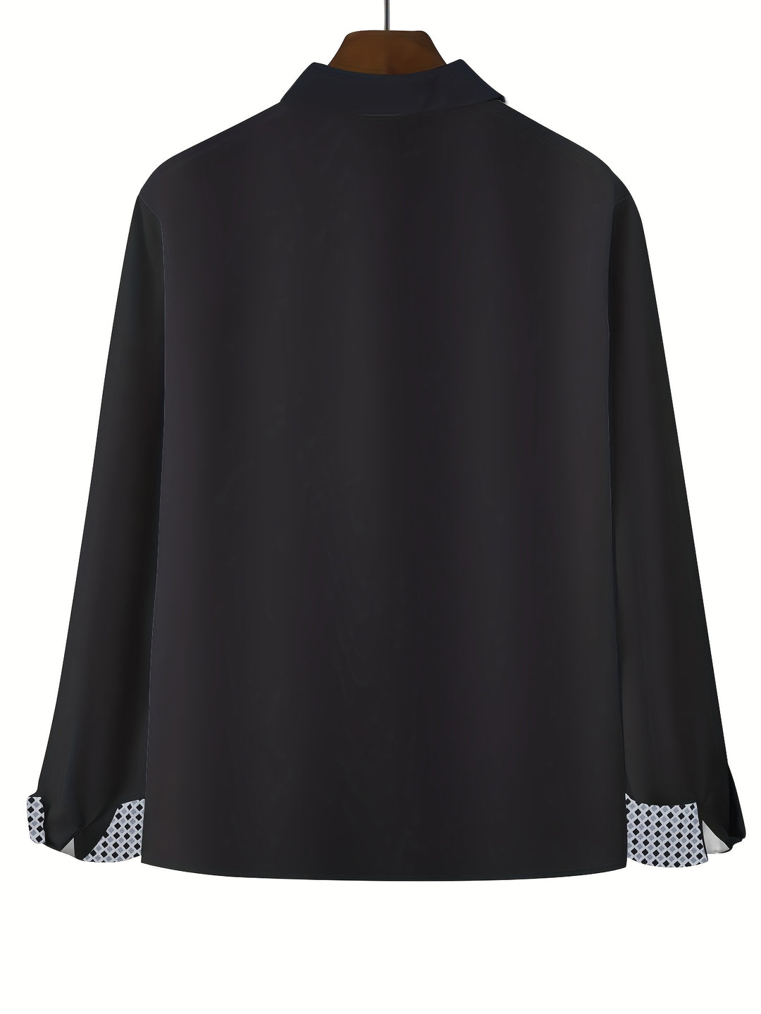 Sutton | Men's Long Sleeve Shirt with Contrast Cuff & Collar Detail
