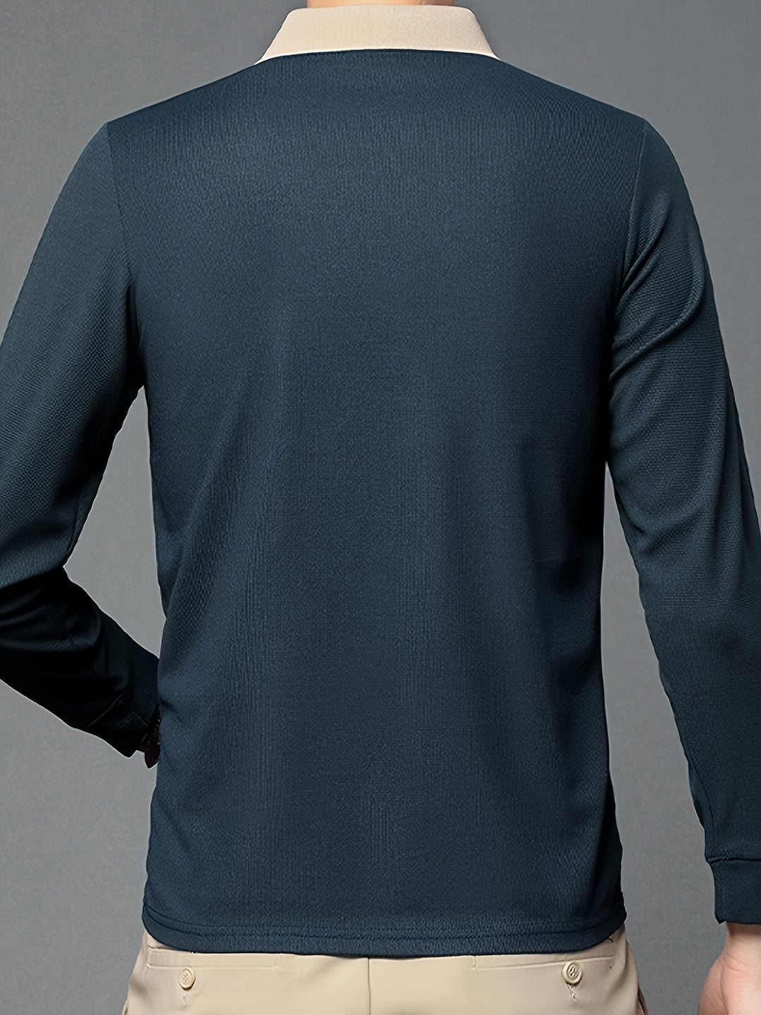 Alden | Refined Long-Sleeve Polo Shirt