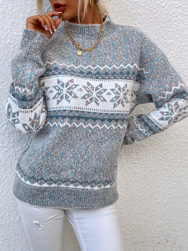 Lorelei | Snowflake Christmas Sweater