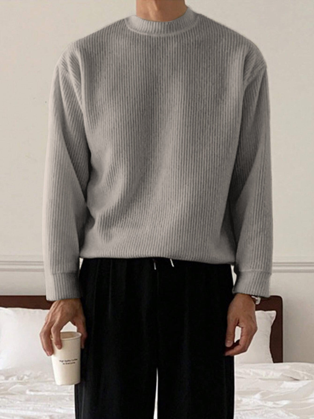Rupert | Ribbed Crew Neck Sweater