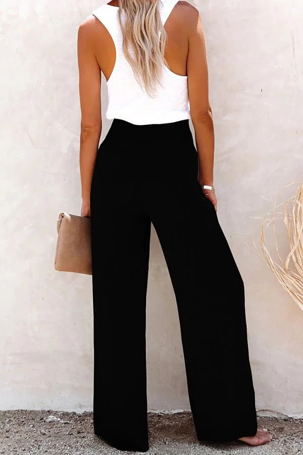 Amanda | Comfortable High-Waisted Trousers