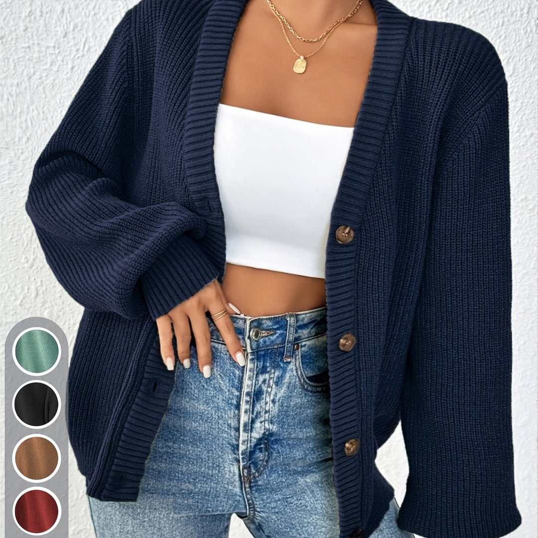 Marlowe | Chunky-Knit Button Cardigan
