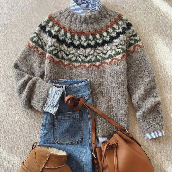 Nova | Nordic Patterned Sweater