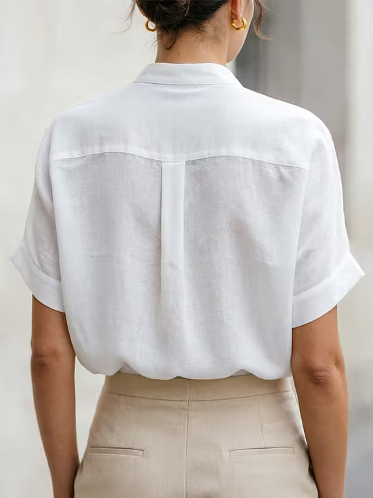 Margot | Refined Stand-Collar Blouse
