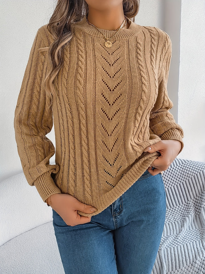 Marjorie | Soft Cable-Knit Sweater