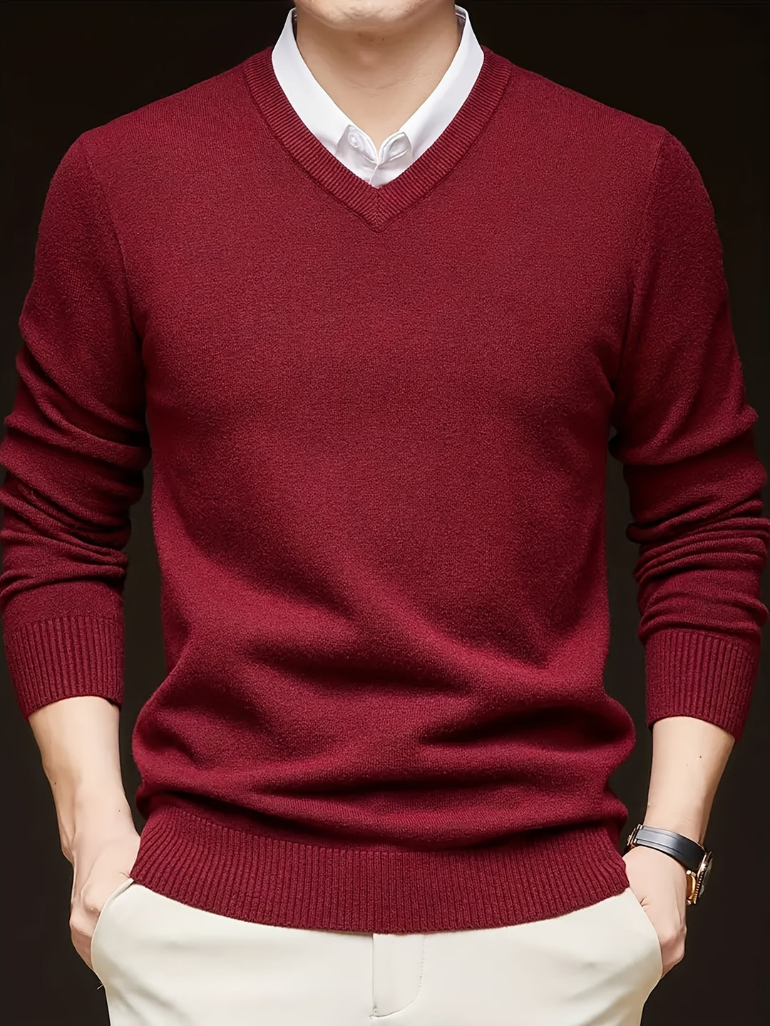 Theodore | Refined V-Neck Sweater