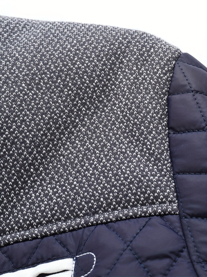 Hollis | Quilted Stand-Collar Jacket