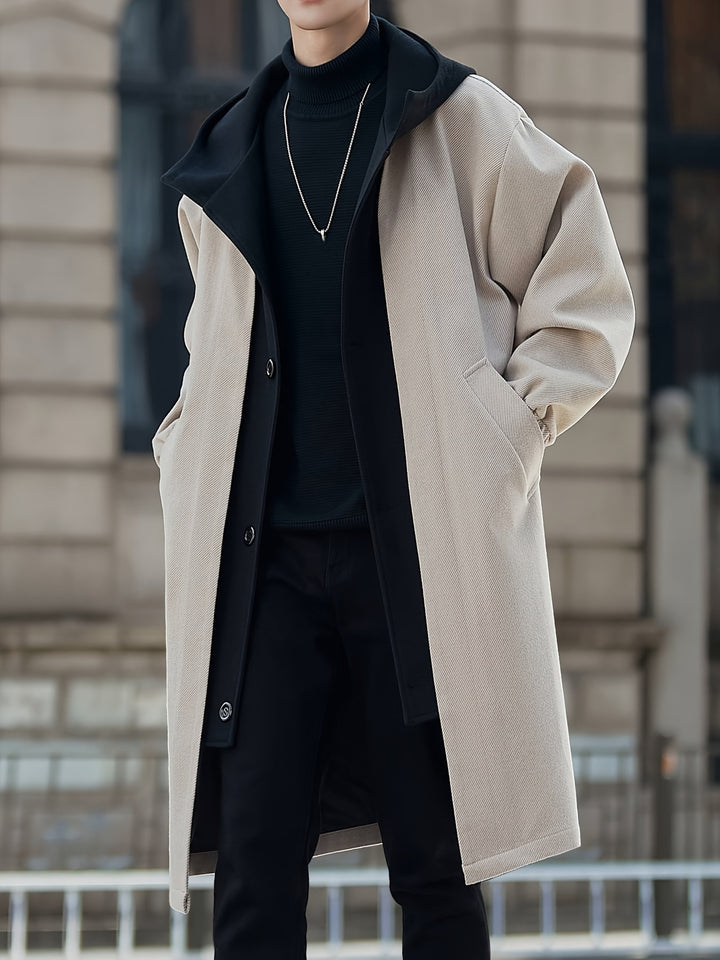 Sullivan | Layered Hooded Longline Coat
