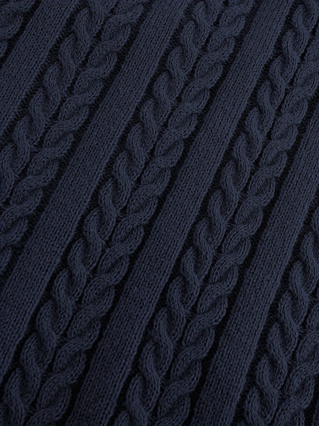 Winston | Cable-Knit V-Neck Sweater Vest