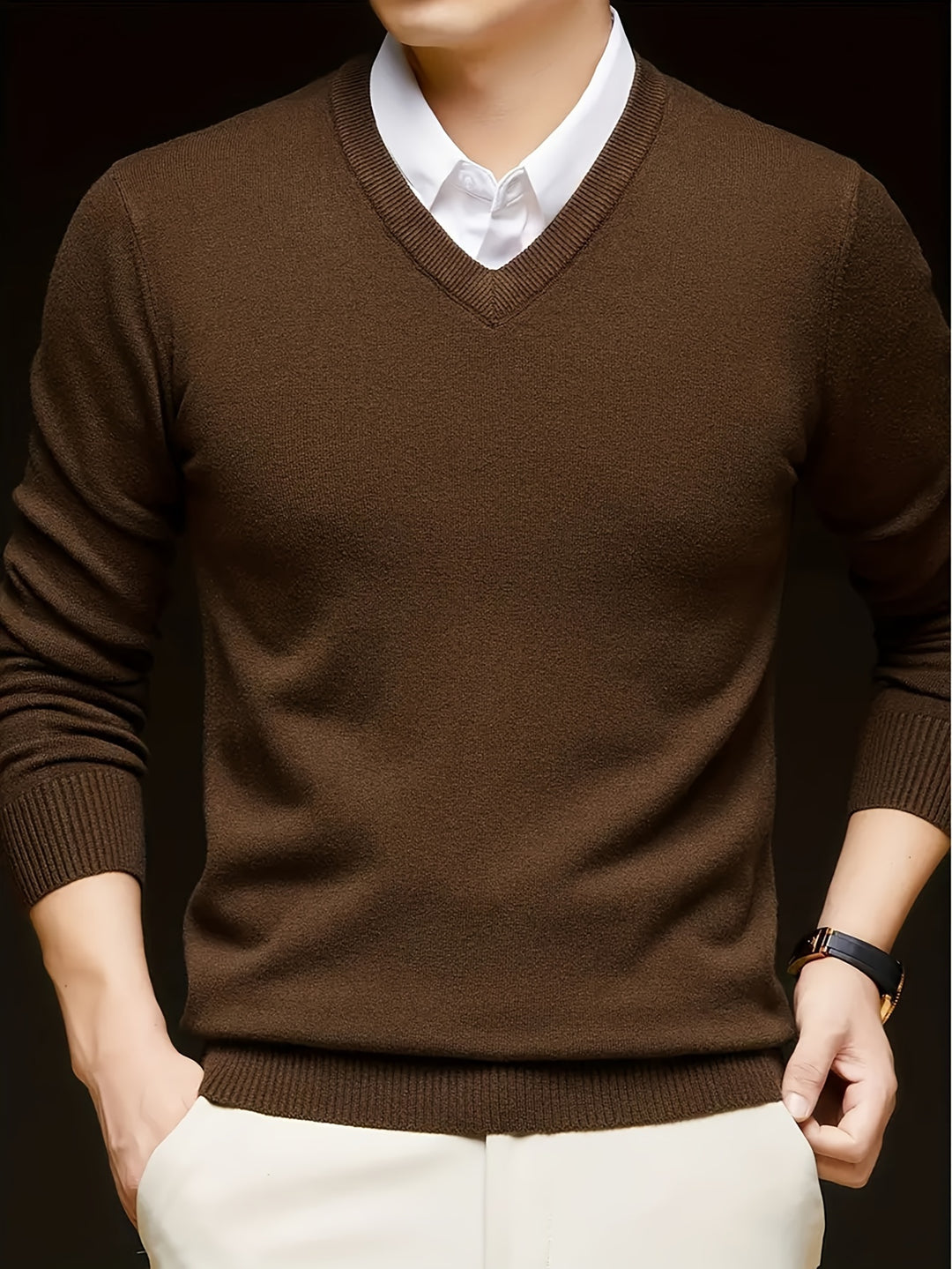 Theodore | Refined V-Neck Sweater