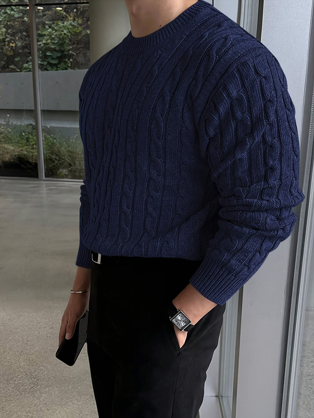 Graham | Cable-Knit Pullover Sweater