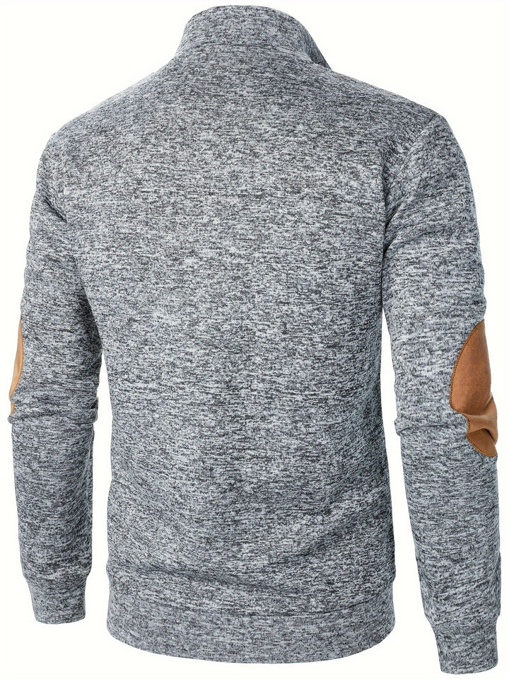 Gideon | Button-Placket Casual Sweatshirt