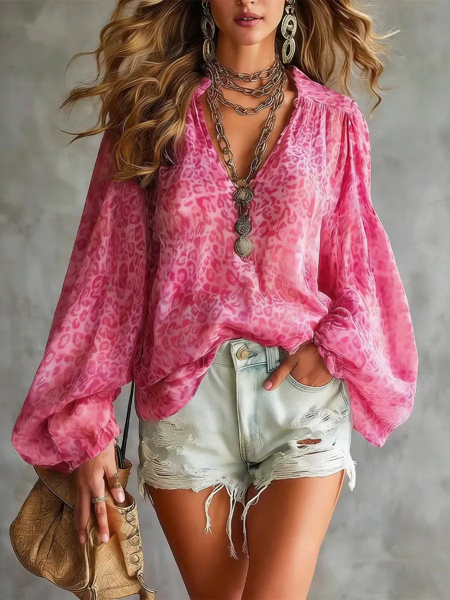 Linnea | Flowing Bohemian Blouse
