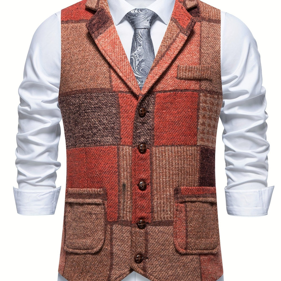 Alden | Heritage Patchwork Waistcoat