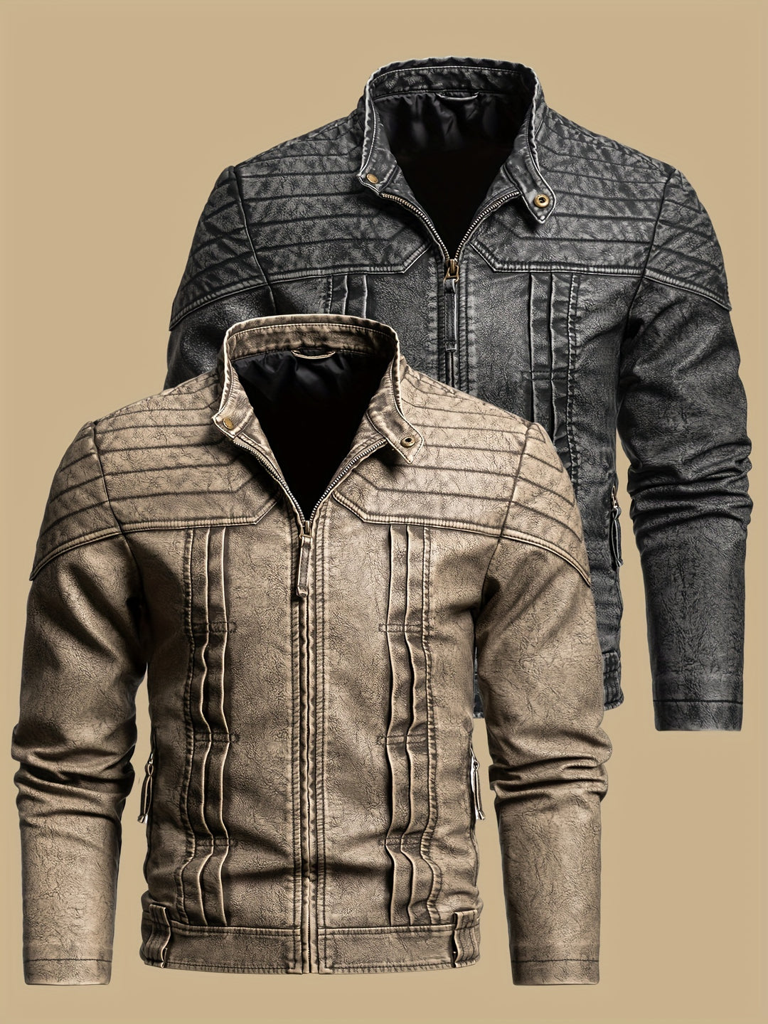 Tobias | Vintage Moto Jacket