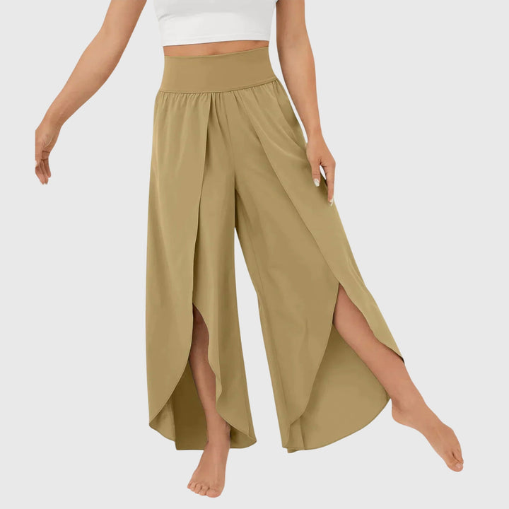 Hannah | Flowing Split-Leg Boho Pants