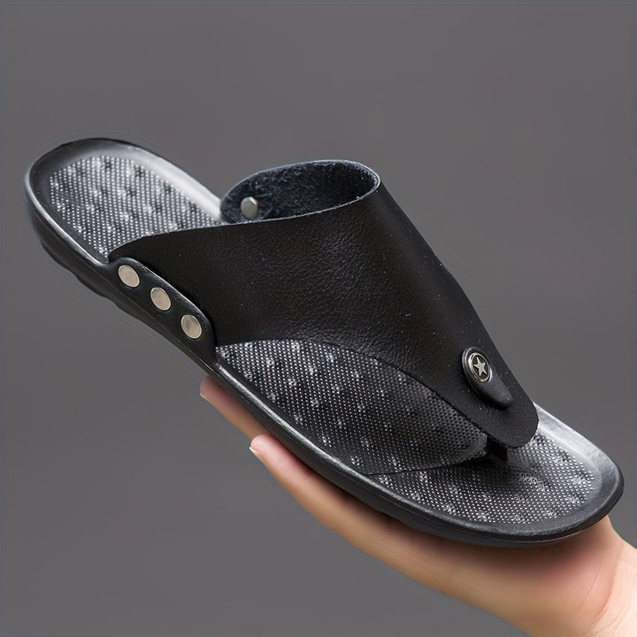 Rhodes | Men's T-Strap Roman Sandals