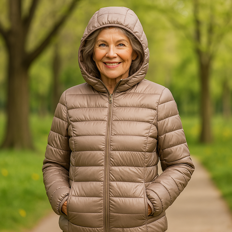 Wilhelmina | Lightweight Hooded Puffer Jacket