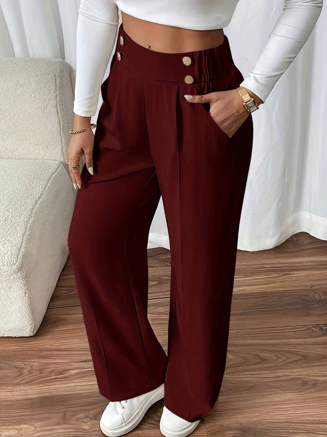 Florence | Tailored Straight-Leg Trousers