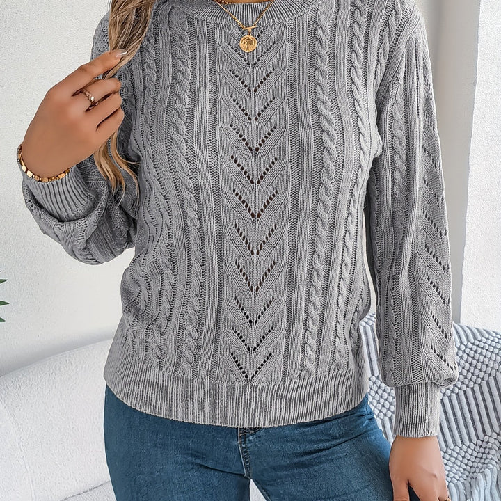 Marjorie | Soft Cable-Knit Sweater