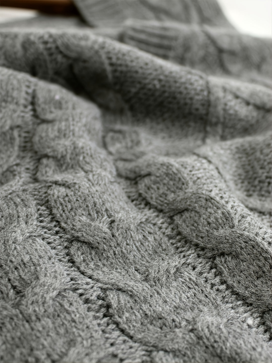 Cambria | Cable-Knit V-Neck Sweater Vest