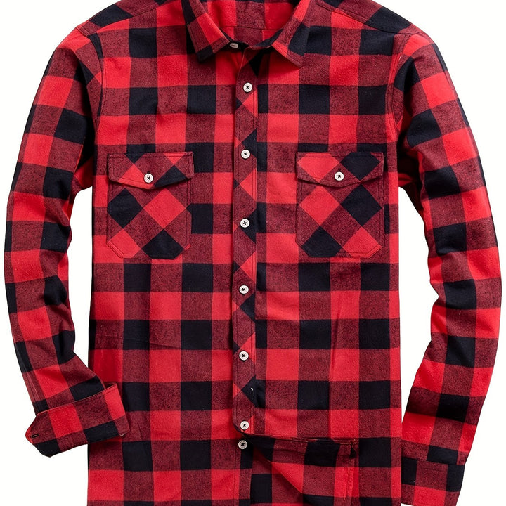 Emory | Rugged Check Button-Up Shirt