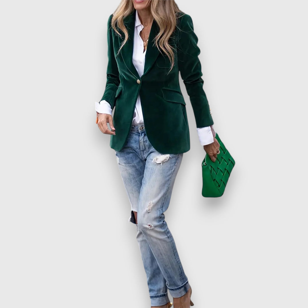 Veronica | Tailored Single-Button Blazer