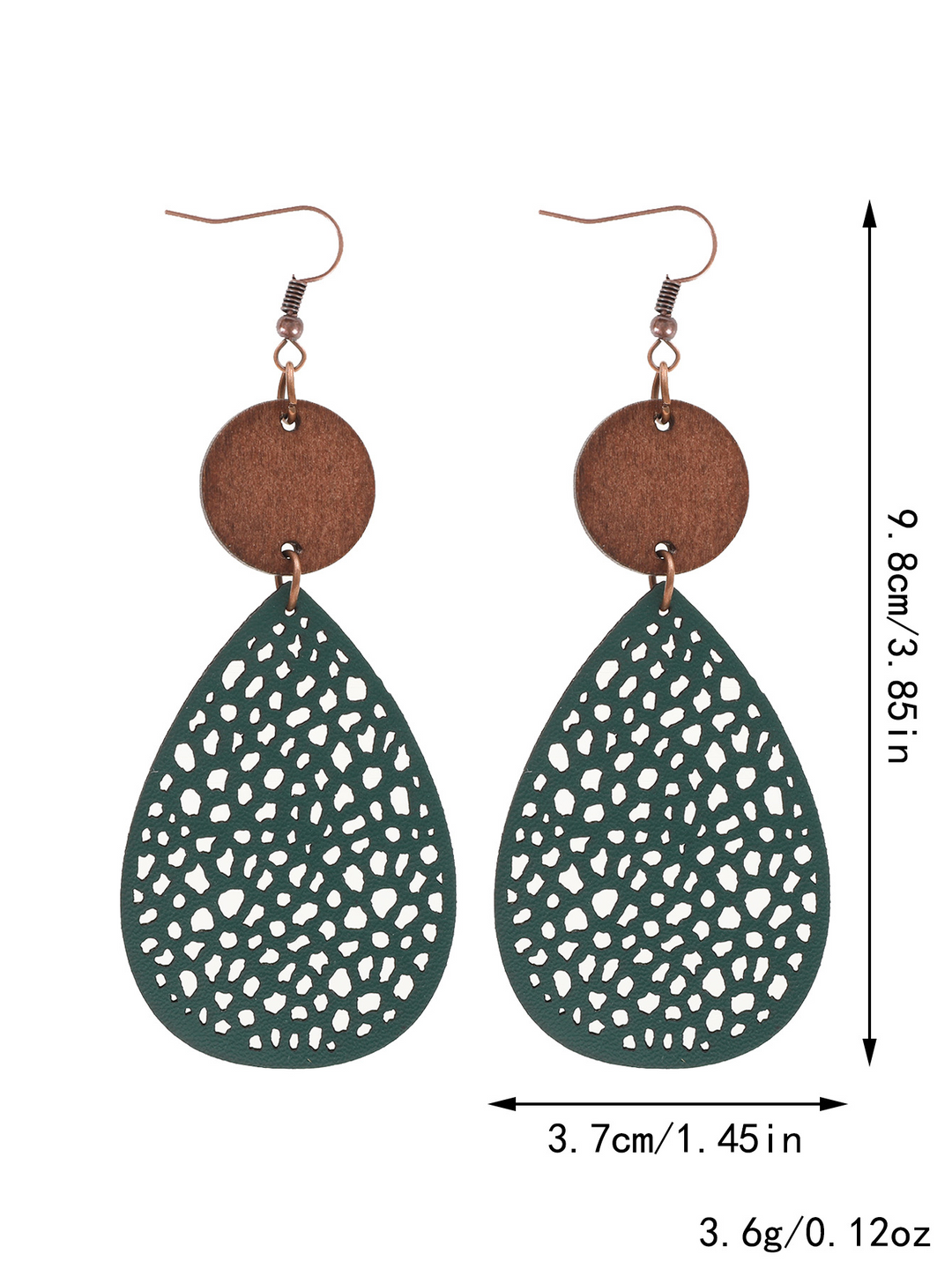 Rosalyn | Vintage Teardrop Drop Earrings