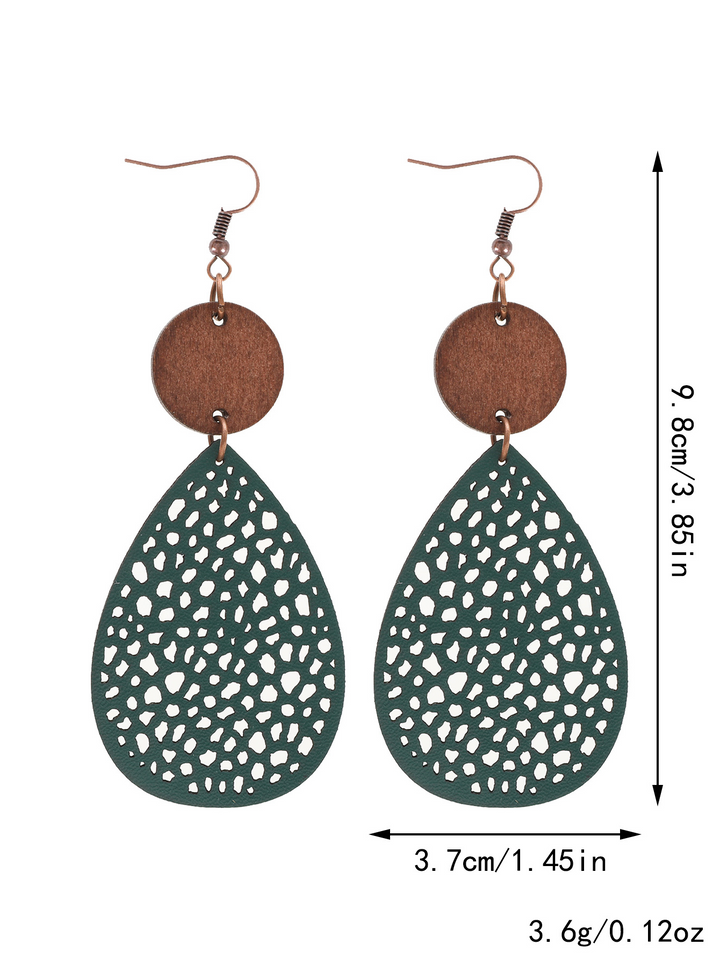Rosalyn | Vintage Teardrop Drop Earrings