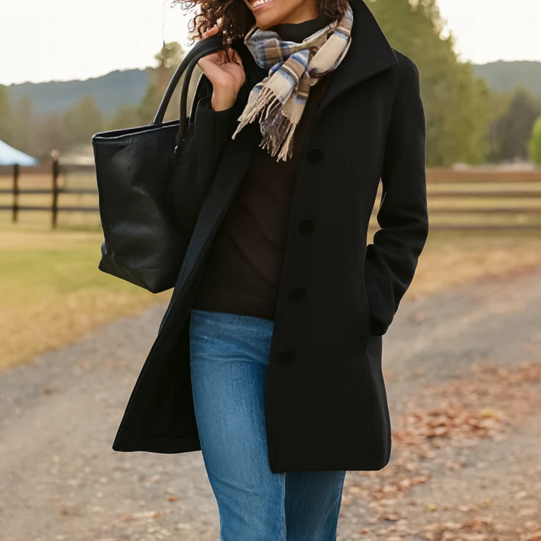 Maribel | Tailored Single-Breasted Coat