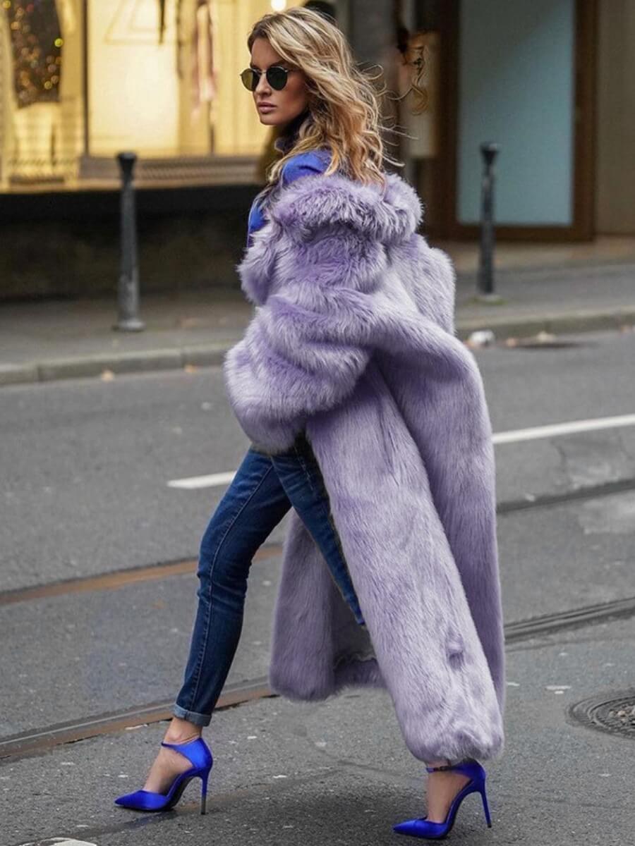 Harlow | Plush Longline Coat