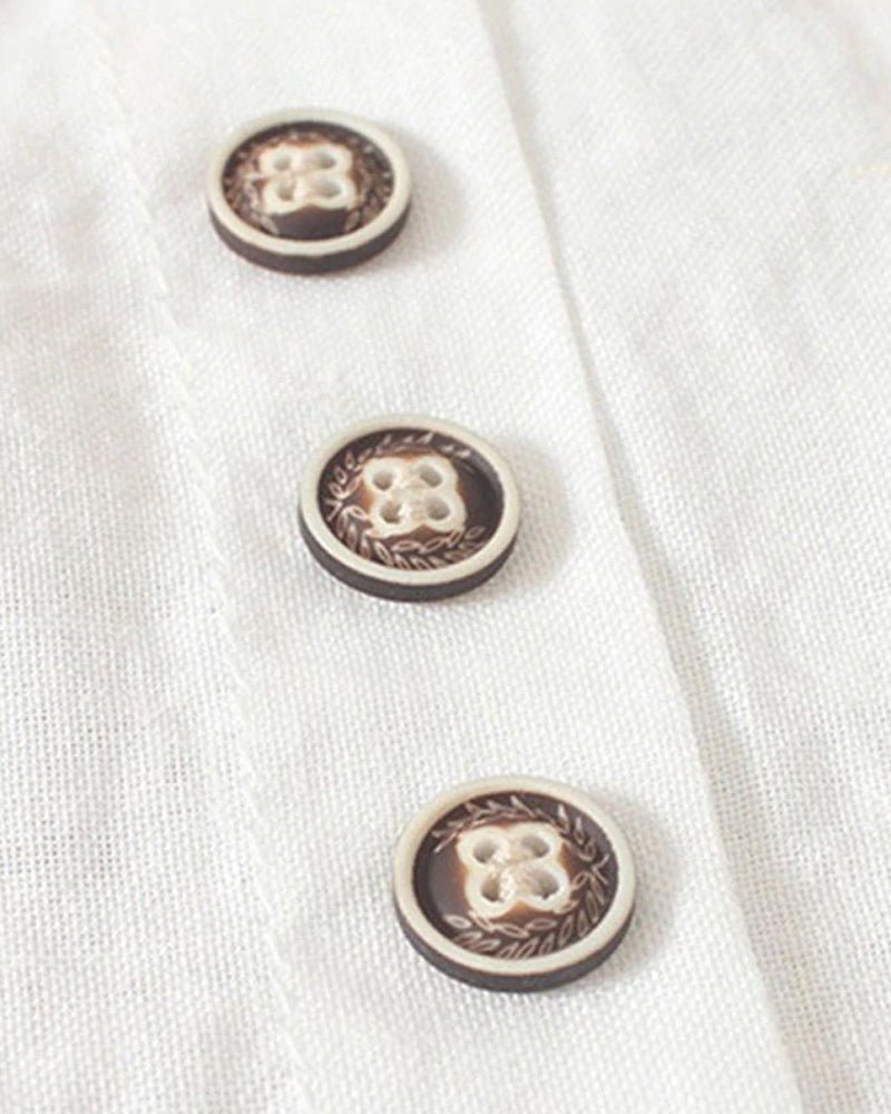 Matilda | Relaxed Button-Detail Blouse