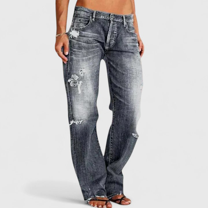 Adele | Relaxed Straight-Leg Jeans