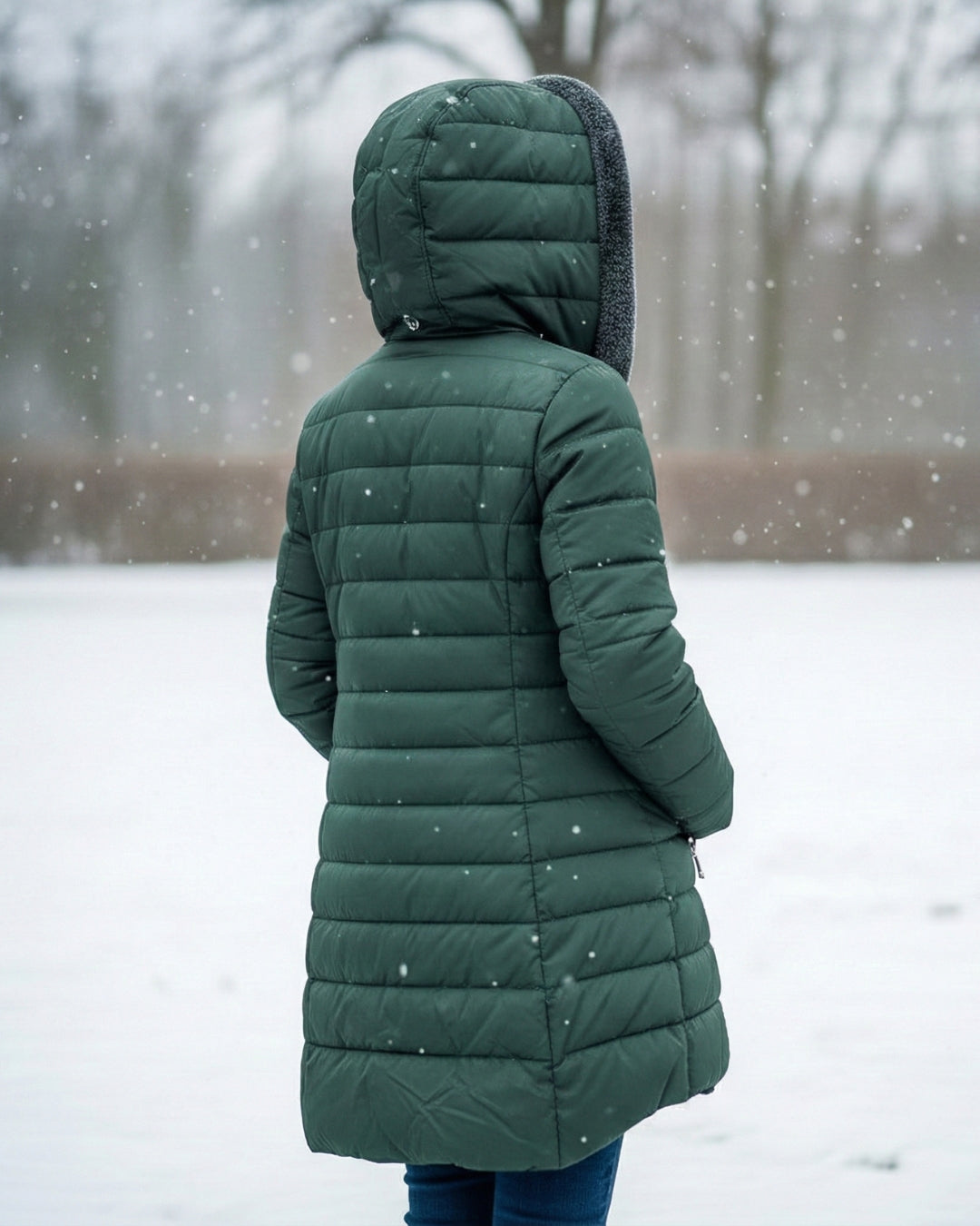 Lydia | Hooded Lightweight Winter Coat