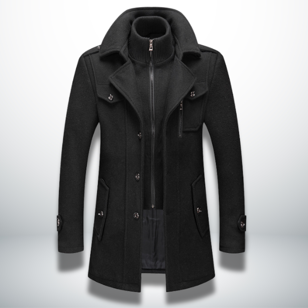 Nathaniel | Refined Layered Winter Coat