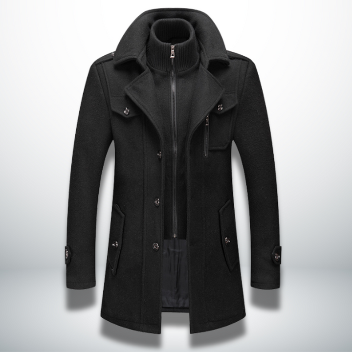 Nathaniel | Refined Layered Winter Coat