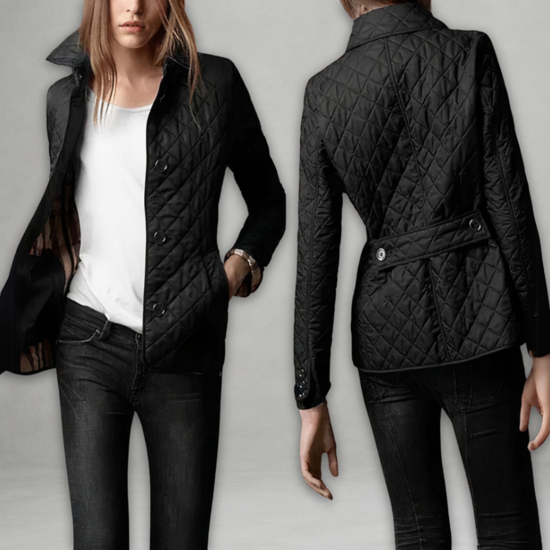 Adelina | Quilted Diamond Jacket