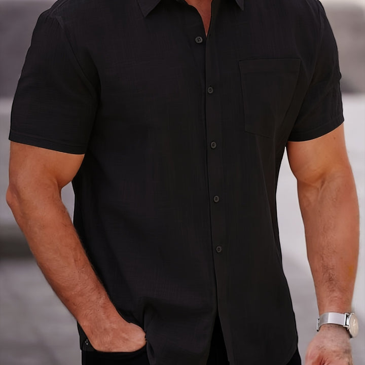 Lorne | Men's Short Sleeve Relaxed Shirt