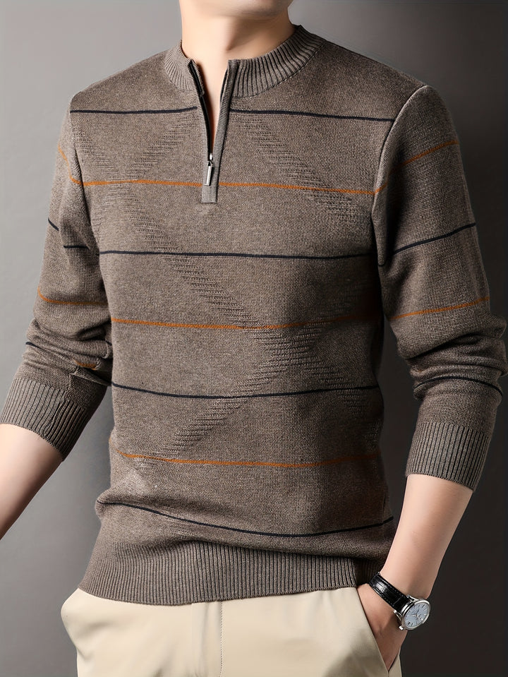Rhys | Refined Half-Zip Sweater