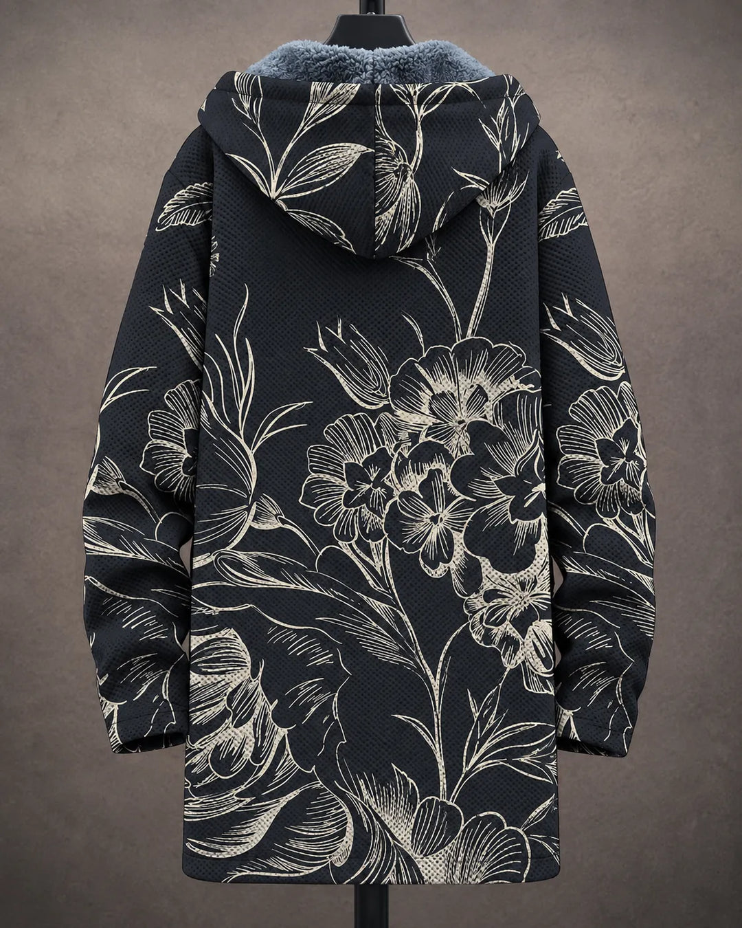 Preston | Botanical Sketch Hooded Jacket