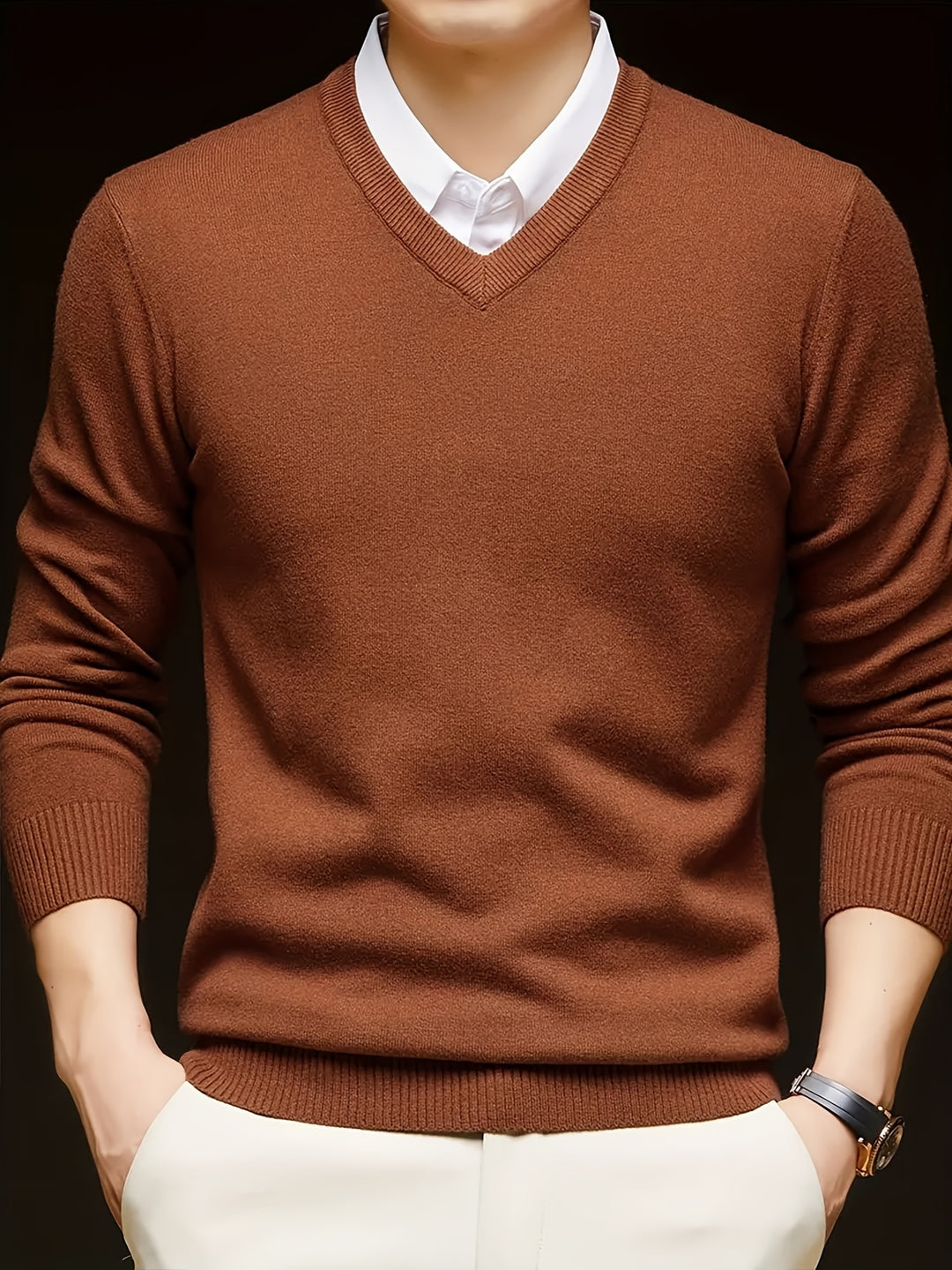 Theodore | Refined V-Neck Sweater
