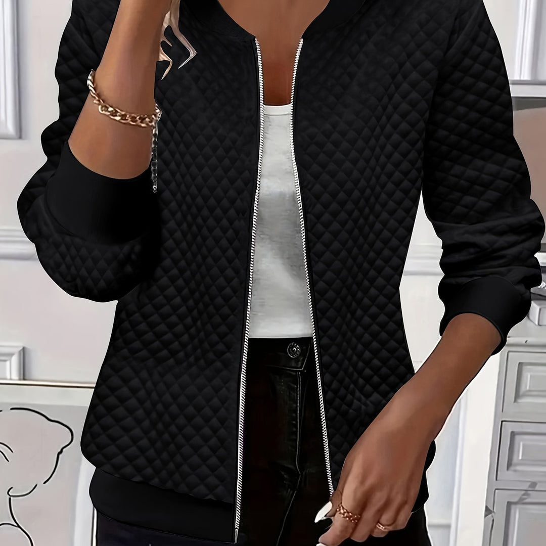 Lydia | Quilted Zip-Up Jacket