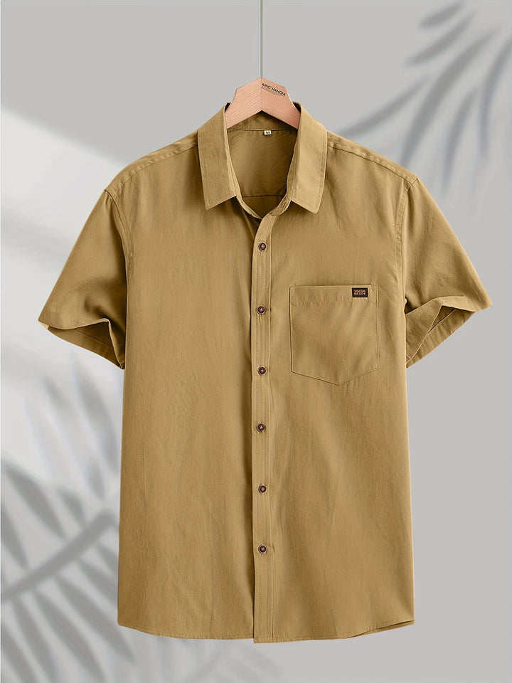 Martin | Men's Casual Short Sleeve Button-Up Shirt