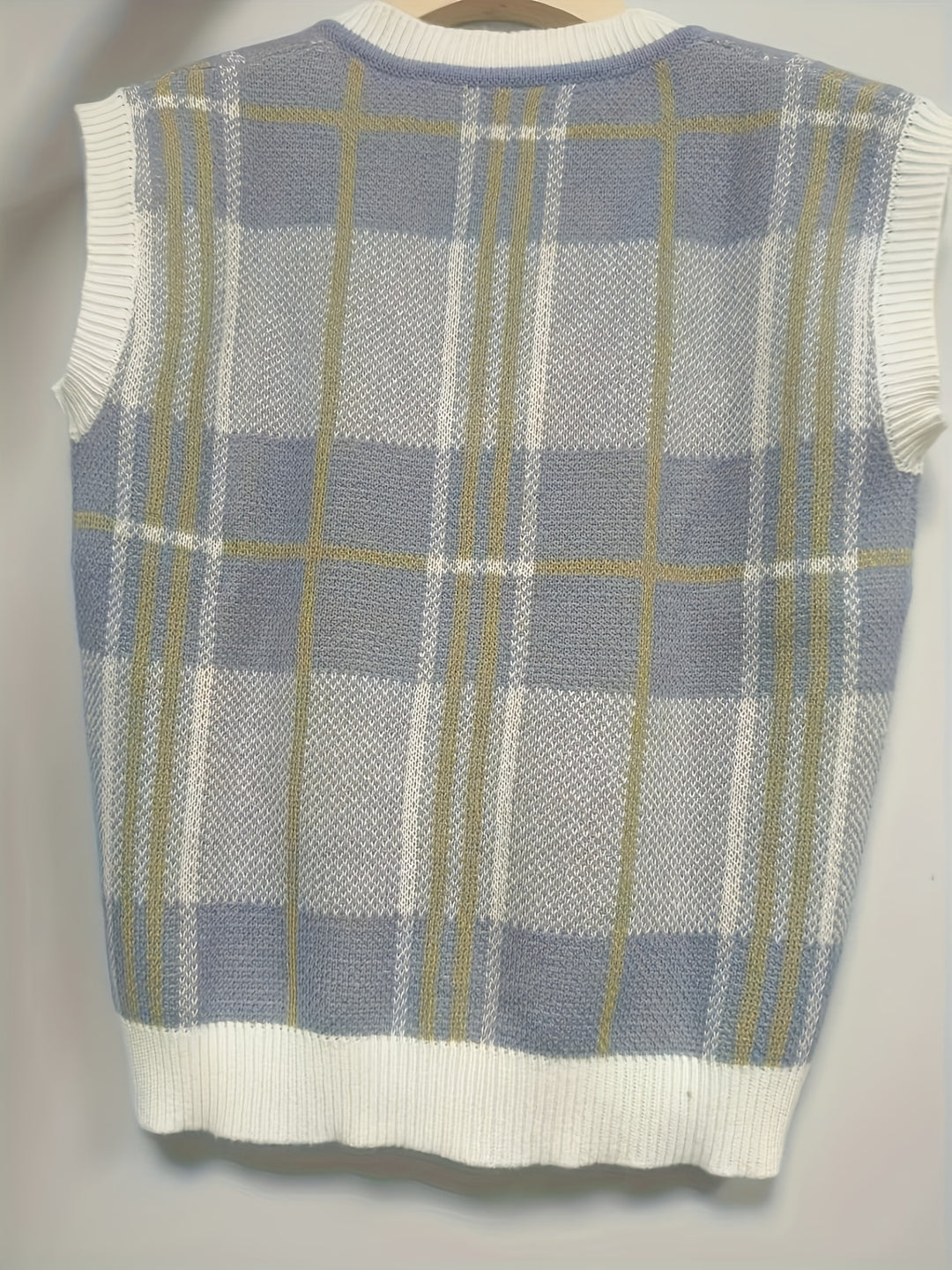 Cleo | Timeless Argyle Sweater Vest