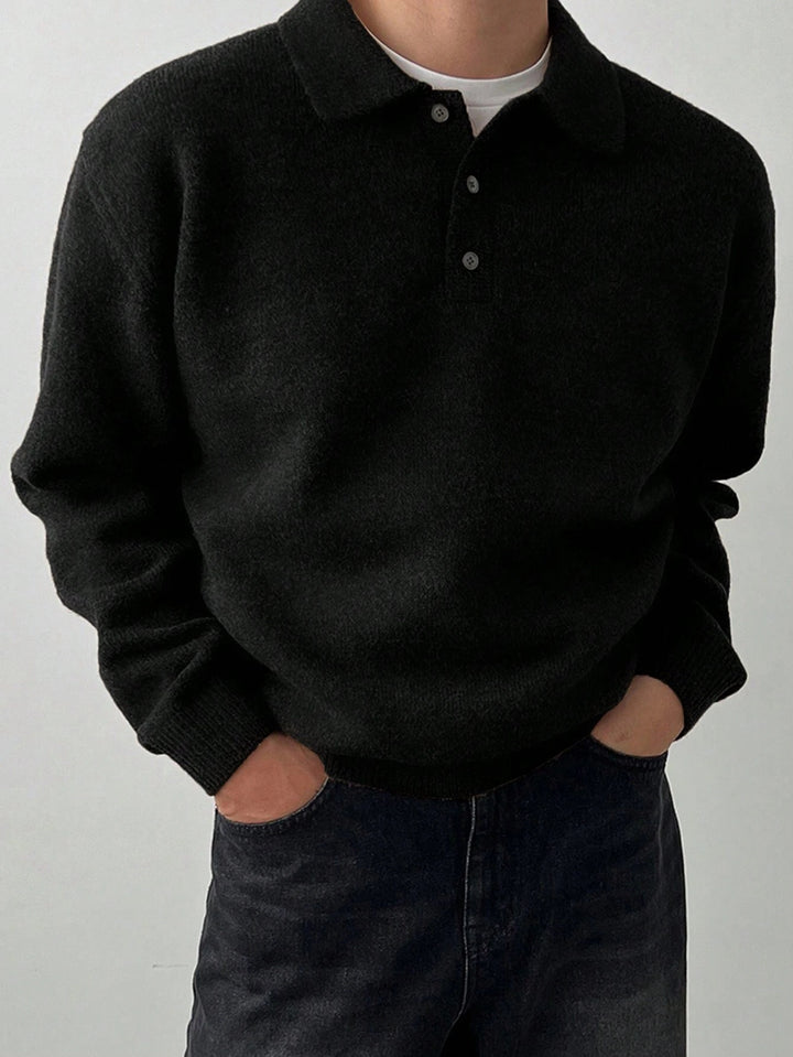 Sullivan | Refined Polo-Collar Sweater