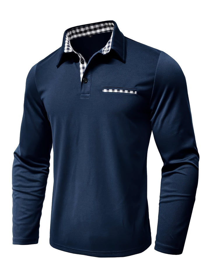 Colton | Refined Long-Sleeve Polo Shirt