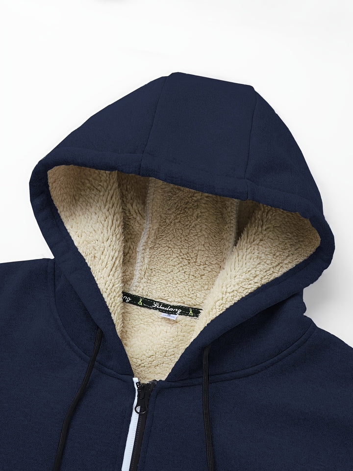 Conrad | Cozy Hooded Zip-Up Jacket
