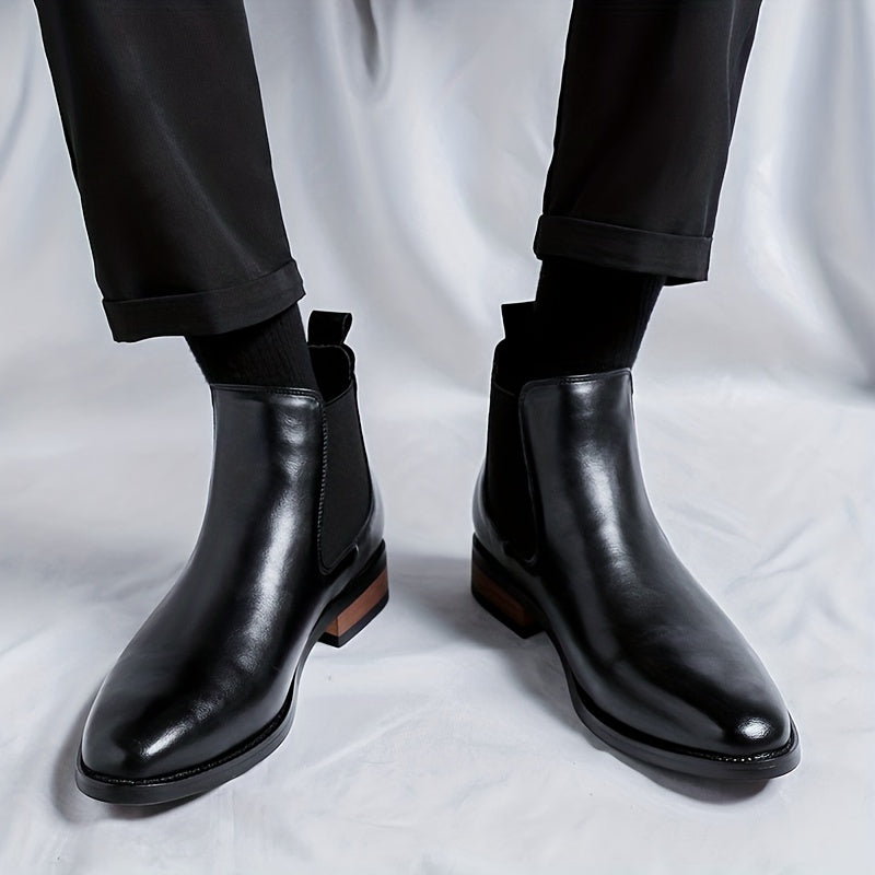 Sebastian | Refined Pointed-Toe Chelsea Boots