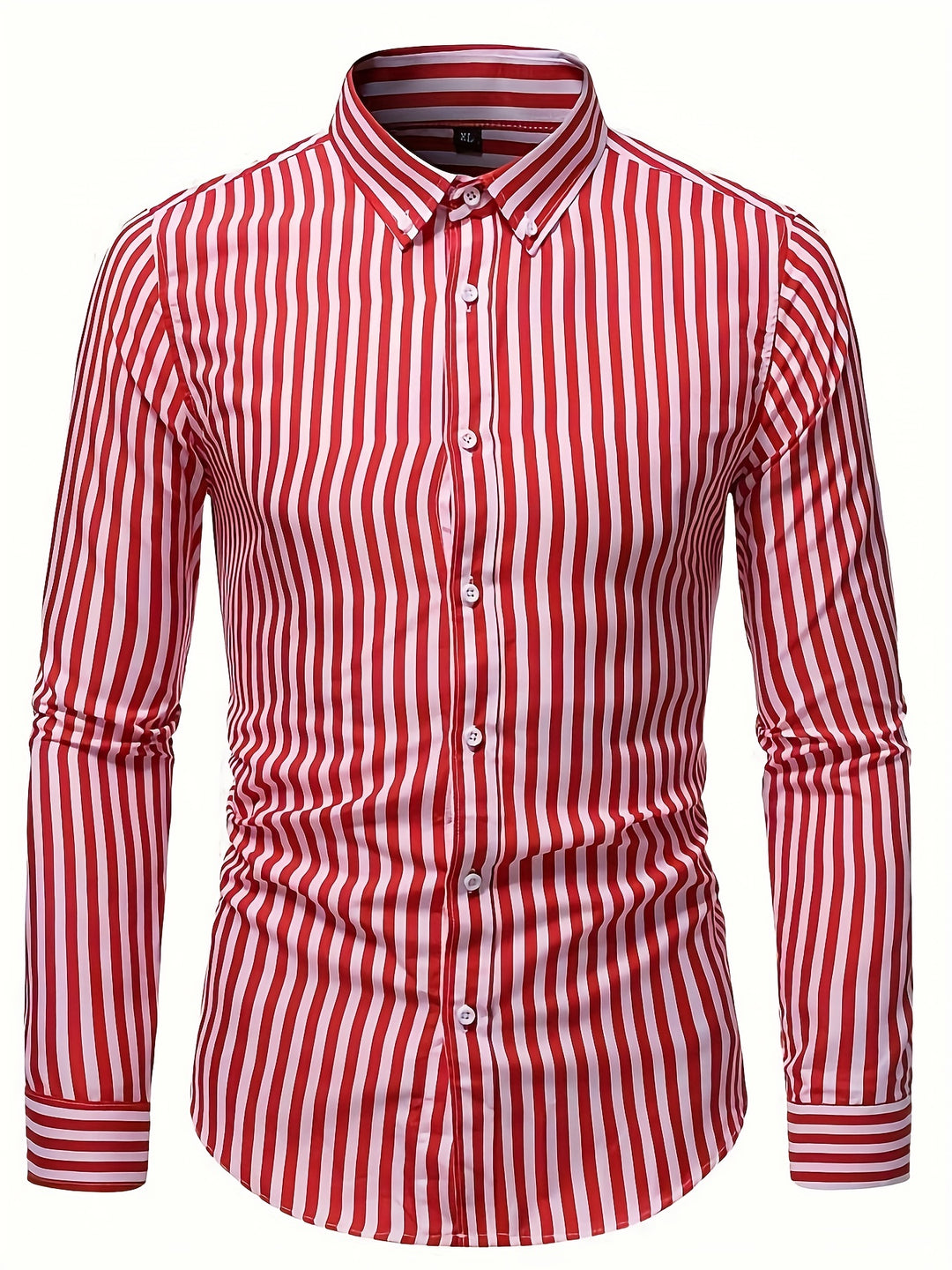 Roland | Men's British Stripe Long Sleeve Shirt