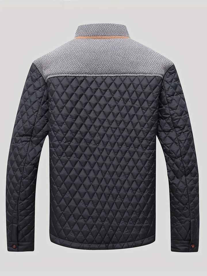 Hollis | Quilted Stand-Collar Jacket